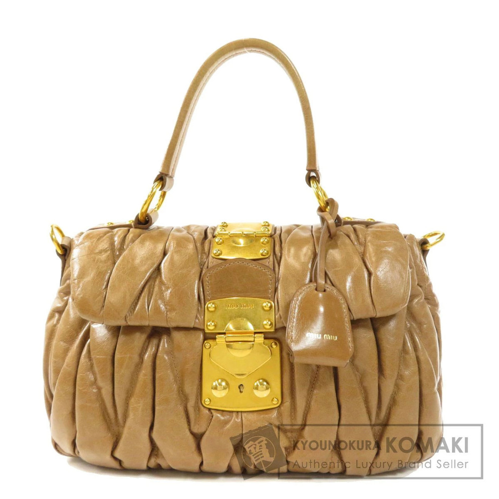 Miu Miu bag handbag leather
